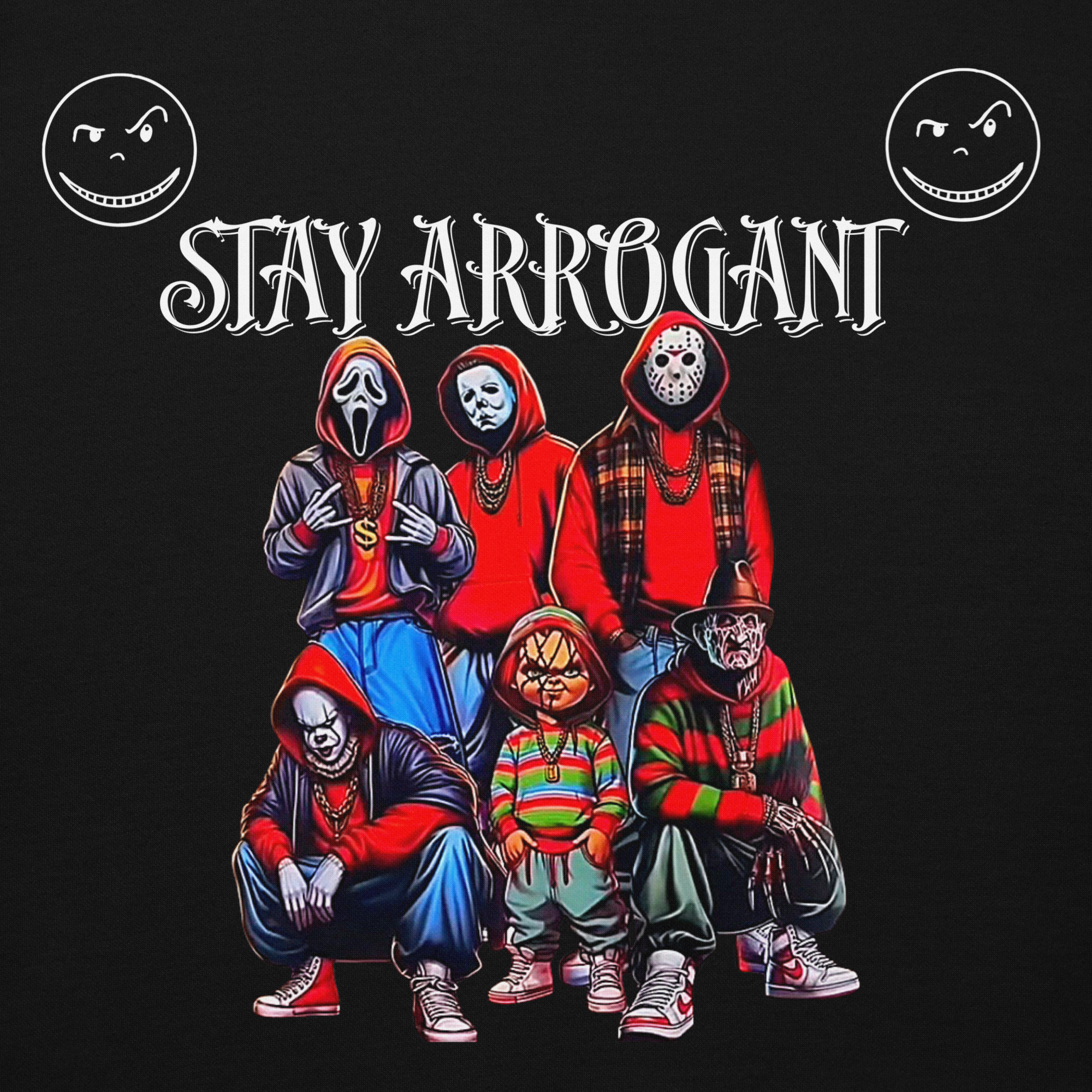 STAY ARROGANT & SPOOKY PREMIUM HOODIE