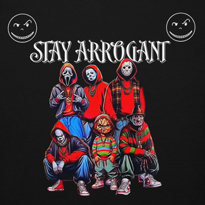 STAY ARROGANT & SPOOKY PREMIUM HOODIE